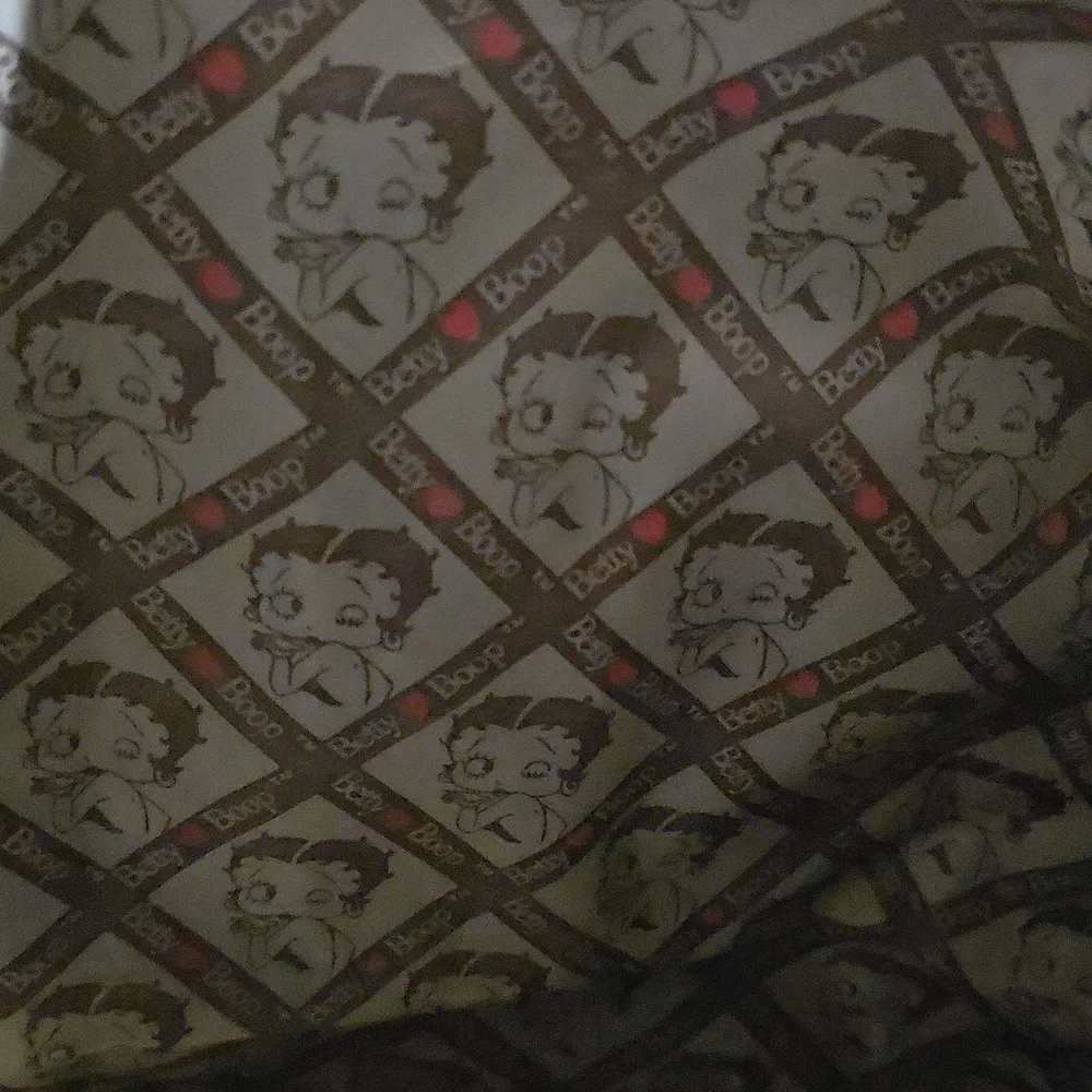Betty Boop Black Tote with Colorful‎ Lip Design
